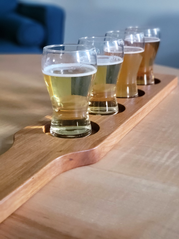 Jatoba Beer Flight Board